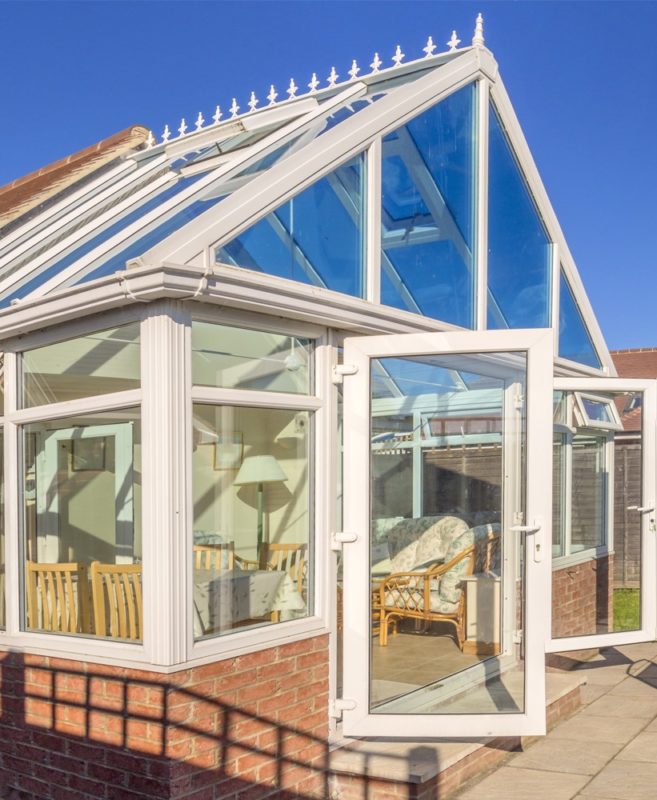 glass roof conservatory