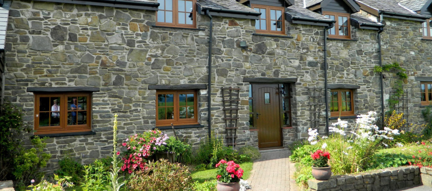 House with uPVC Windows