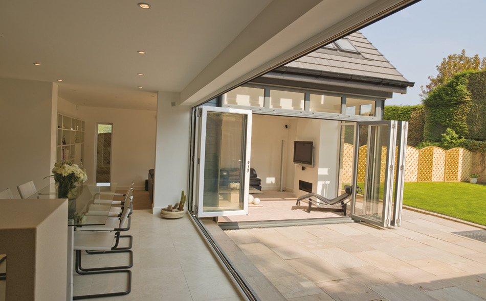 Bi-Fold Doors – Agate Grey