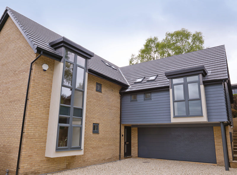 Casement Windows – Anthracite (Grained)