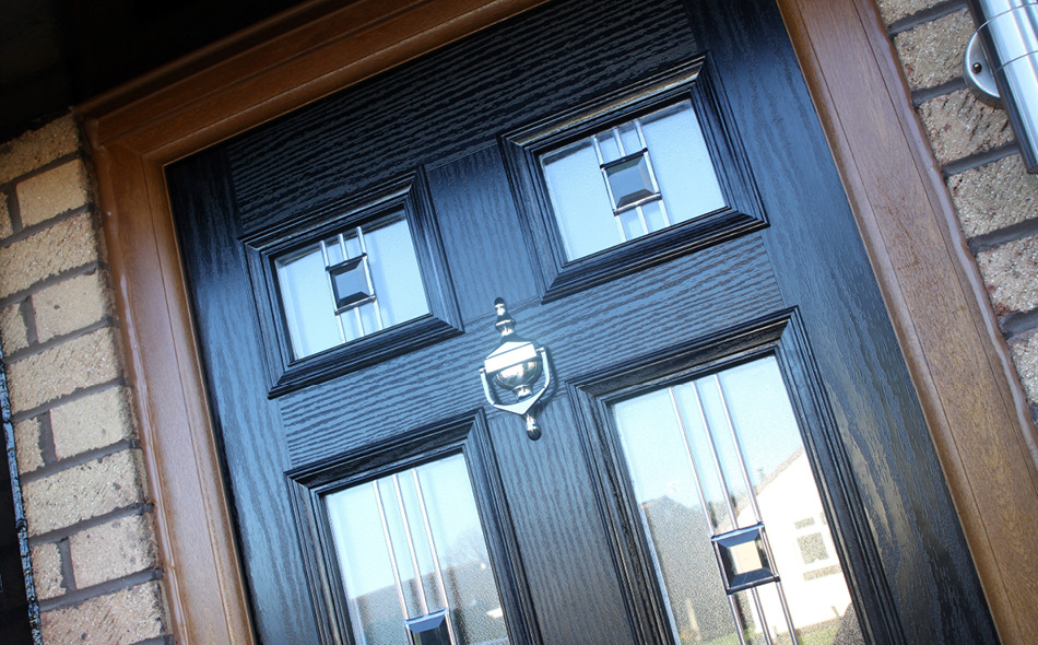 Composite Door – Anthracite (Grained)