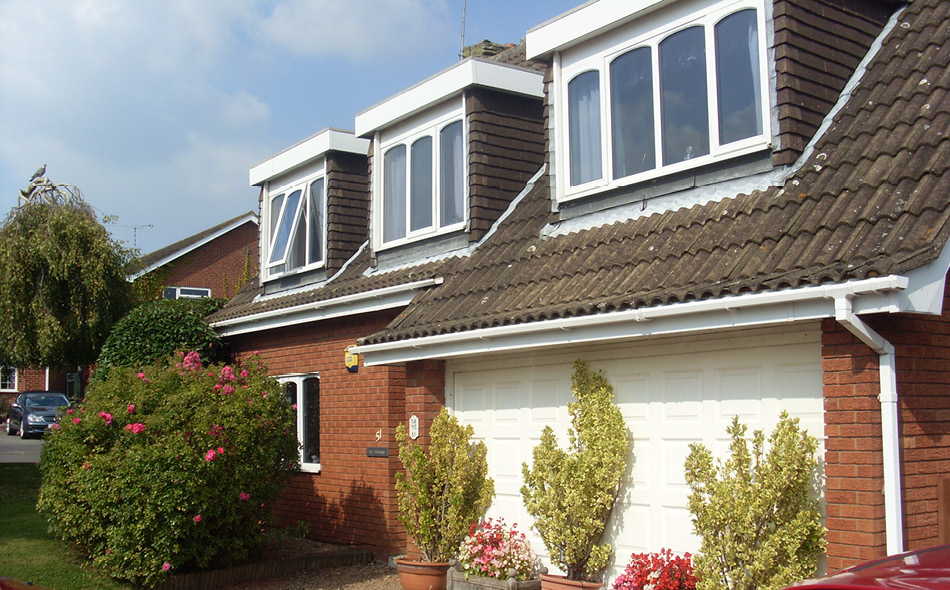 House with uPVC Windows