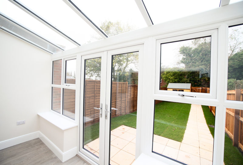 Lean to conservatory